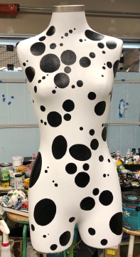 Dotty, 5-6' tall adjustable mannequin, $1000